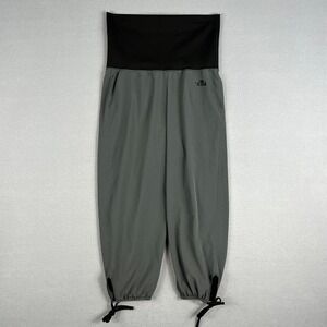 The North Face Womens S Dance Jogger Pants Gray Cinch Hem Lightweight Activewear